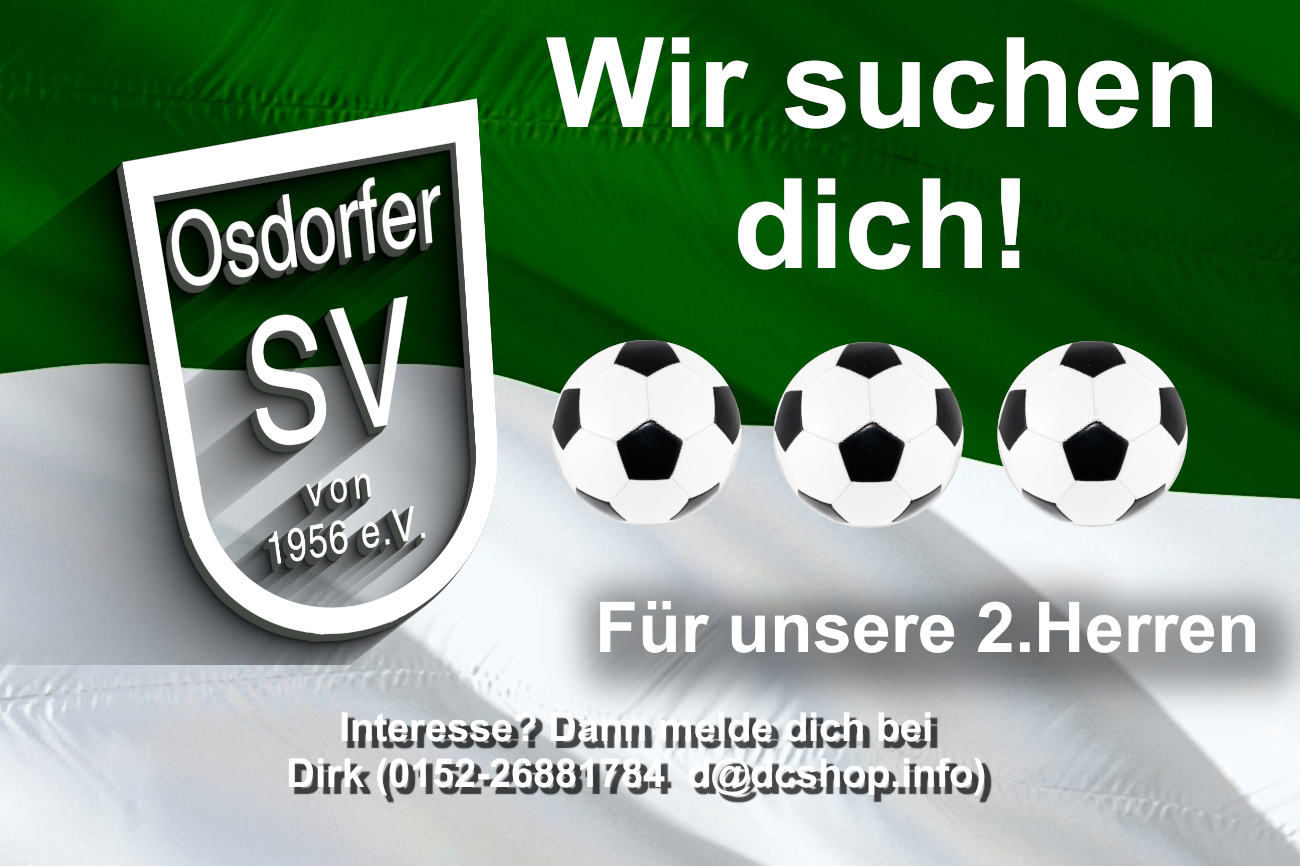 Neue Spieler gesucht